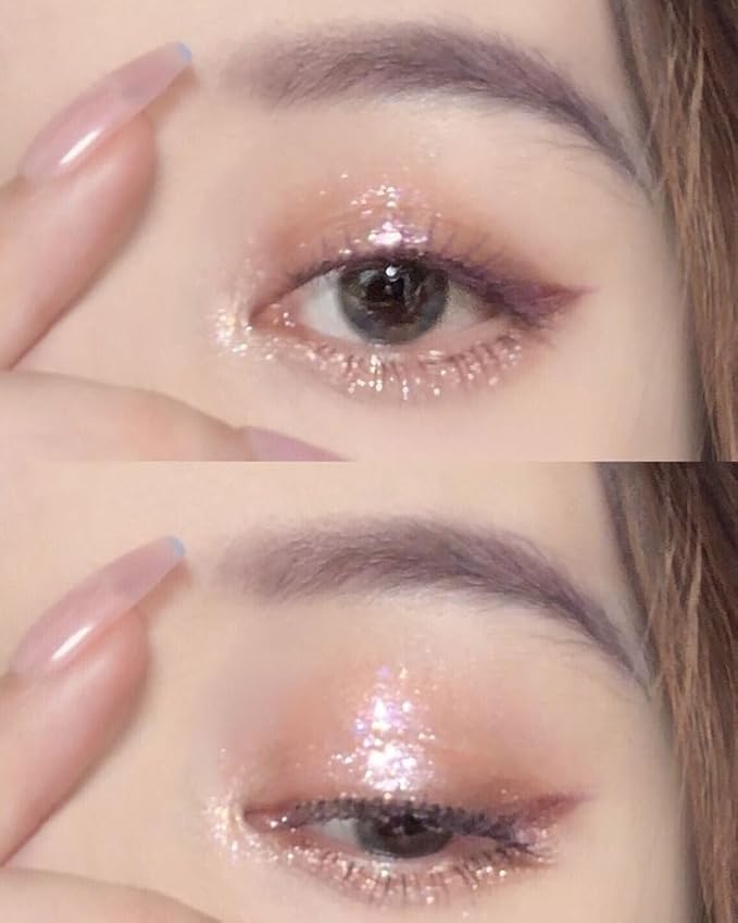 9 Colors Glitter Eyeshadow Makeup Palette, Eye Shadow Powder，Matte High Pigmented Colorful,Creamy Texture, Long LastingEyeshadow Powder Cosmetics,Natural Waterproof (10#)