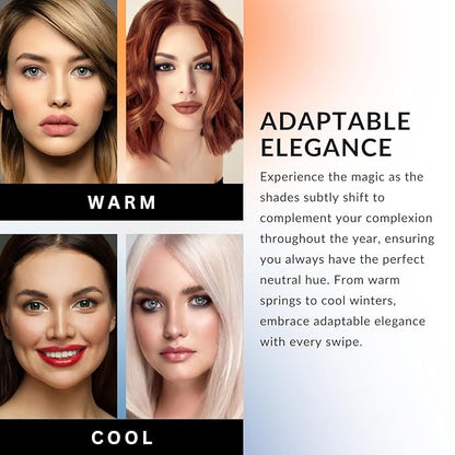 Color Renew Lipstick, Vibrant Lip Color Makeup, Hydrating Creamy Formula