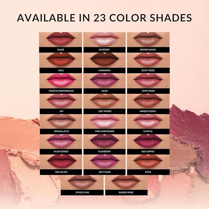 Color Renew Lipstick, Vibrant Lip Color Makeup, Hydrating Creamy Formula