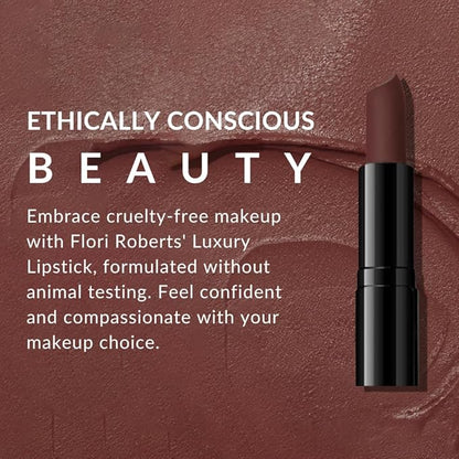 Luxury Lipstick, Vibrant Lip Makeup for Women of Color or Deeper Skin Tones, Demi-Matte Texture, Hydrates and Conditions Lips